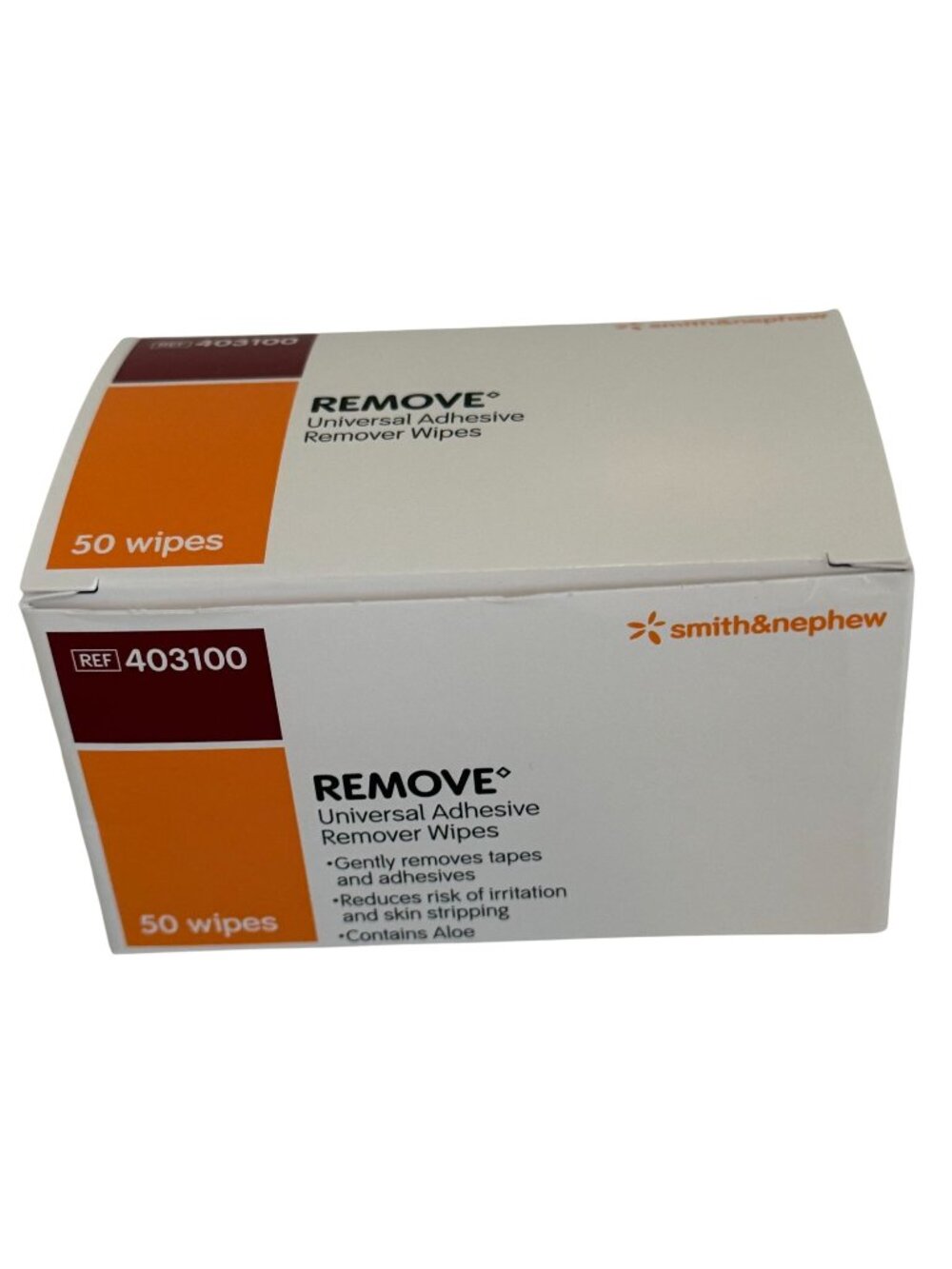 New Ostomy 403100 Smith & Nephew, Adhesive Remover Wipes, Box of 50